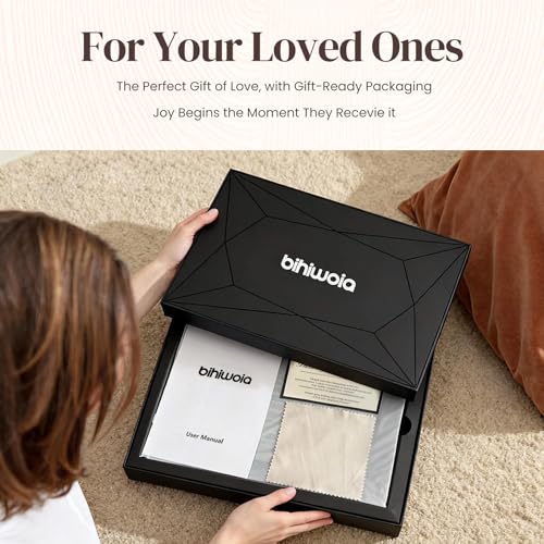 undefined BIHIWOIA 10.1'' Frameo Digital Picture Frame, 32GB WiFi Digital Photo Frame, 1280x800 IPS Touch Screen, Auto-Rotate, Slideshow, Send Photos/Videos via Free App(Black Wood Frame) の商品画像 5