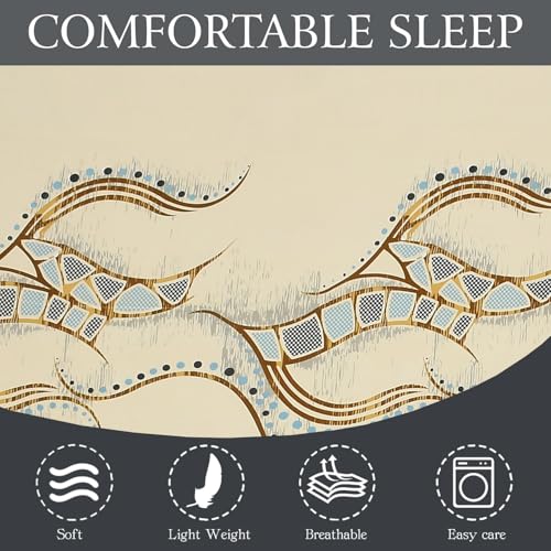 Image of IVAZA 240 TC Soft Ezyption Cotton Floral Print Single Bed Bedsheet - with 1 Pillow Covers, Hypoallergenic, Brethable, (Size- 60 x 90 Inch | Beige Black