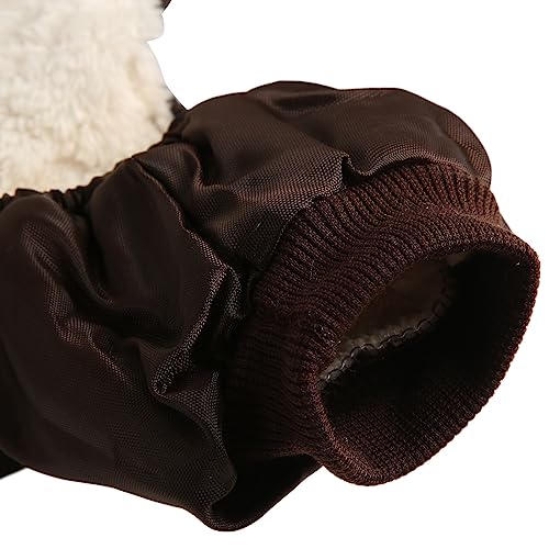 Veste en polyester peluche coton pour chiens de grande taille de luxe - 8