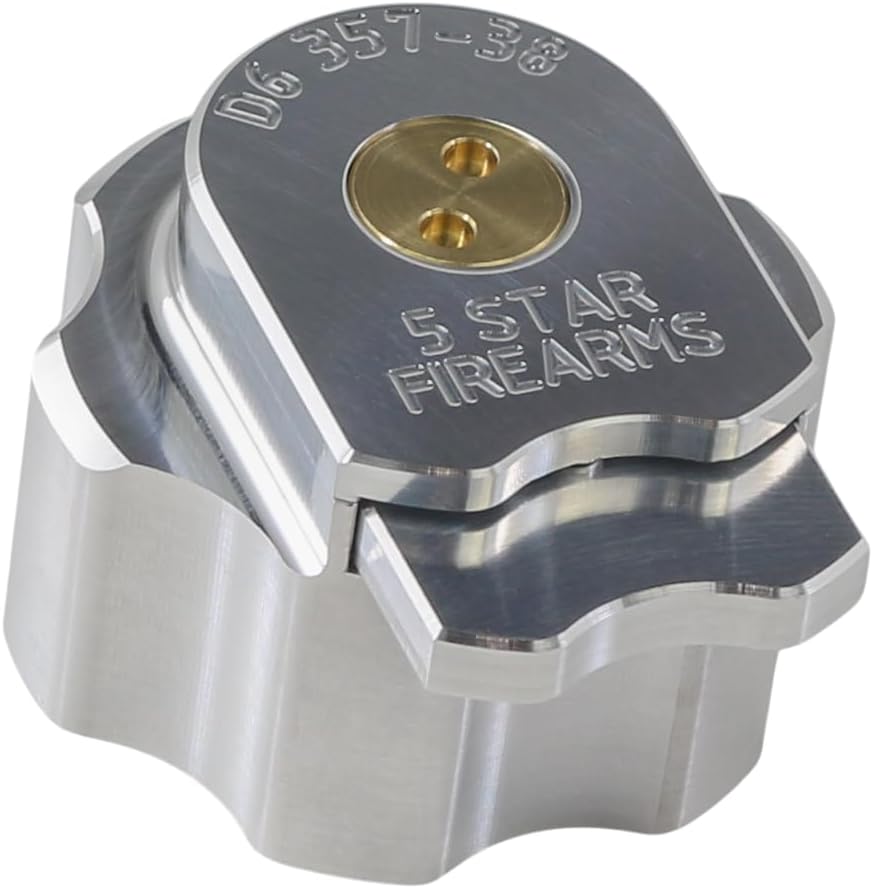 5 Star D6-357/38 Speed Loader – DC Series fits Colt Detective Special, Cobra, Agent, Diamondback, Magnum Plus, King Cobra (2019 and Newer), Kimber K6s, Taurus 856, and Diamondback SDR