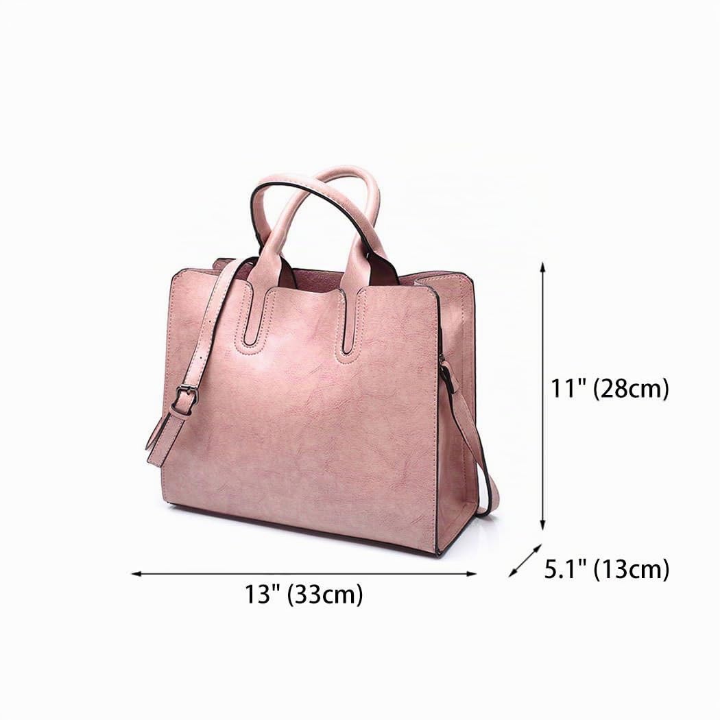DEERWORD Donna Borse a Tracolla Borsa a Spalla Elegante Grandi Firmate Marca Mano Antifurto PU pelle 5502 1 pz
