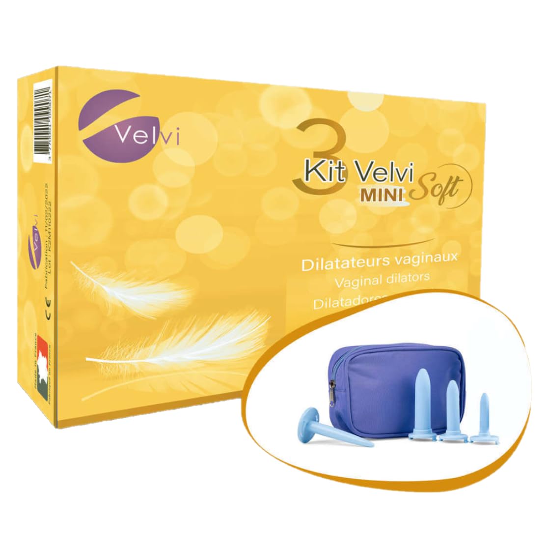 Med Italia Service - Dilatadores para mujeres - kit de 6 unidades (DILATADORES RÍGIDOS (6pcs))