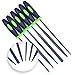 Needle File Set (HIGHEST QUALITY 6 PIECE SET) Hardened Alloy Strength Steel - Mini Needle File Set Includes Flat, Flat Warding, Square, Triangular, Round, and Half-Round File.