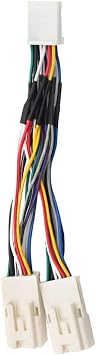 Plug and Play Auto Car Y Stereo Audio Cable MP3 SD USB CD AUX Module 6+6 Pin For Toyota Lexus Radio Panel