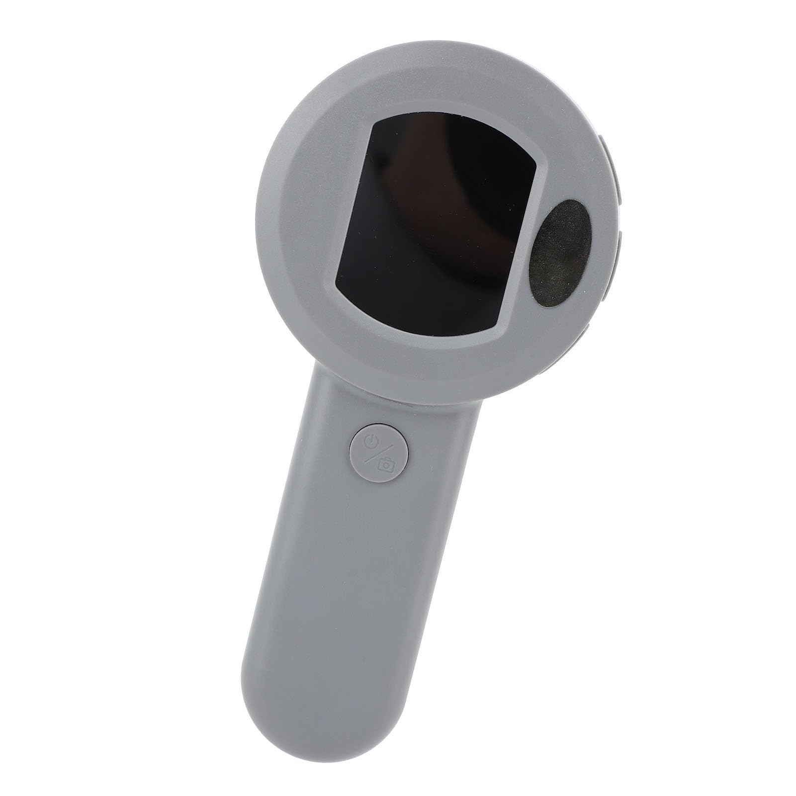 Digitaal Vergrootglas met 2 Inch Scherm, 2 Inch IPS-scherm 50x Handvergrootglas, 16 MP HD Camera Digitaal Vergrootglas voor Sieraden, Bankbiljetten, Stoffenbeoordeling (GREY