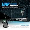 D Debra Audio PRO ST-202 UHF Stereo Wireless in Ear Monitor System, Dual Channel Wireless IEM with Monitoring Type for Stage, Receiver for Studio, Guitar, Band Performance (Dual Channel, 4 Bodypack) #3