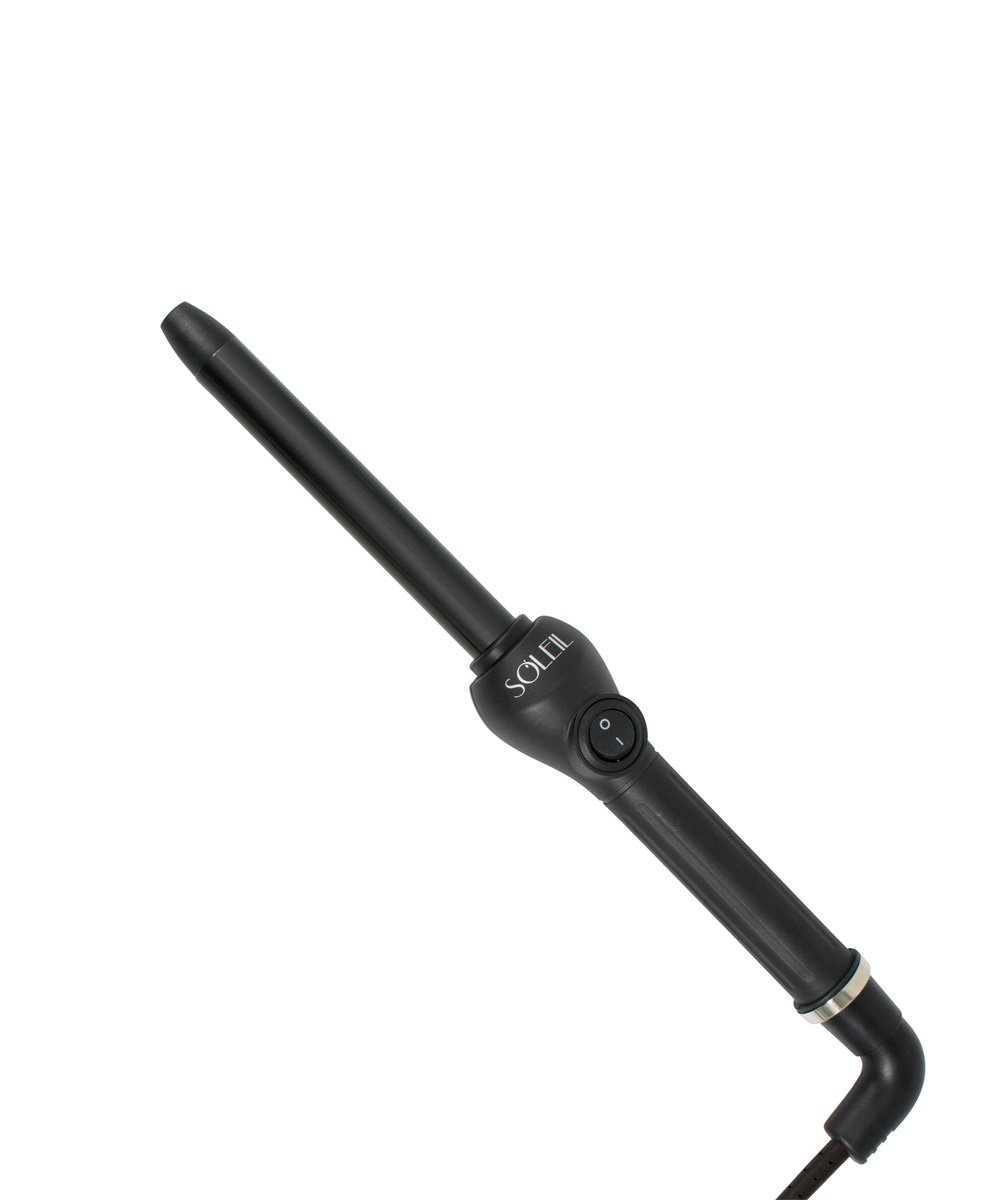 Soleil Ceramic Curling Iron 19mm Black