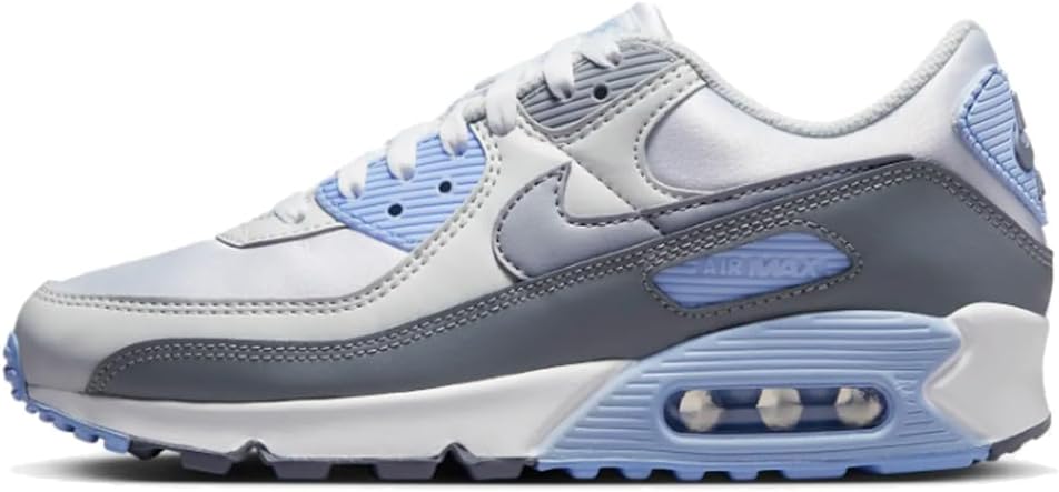 Nike Women's Air Max 90 White/Wolf Grey-Photon Dust (FB8570 100)