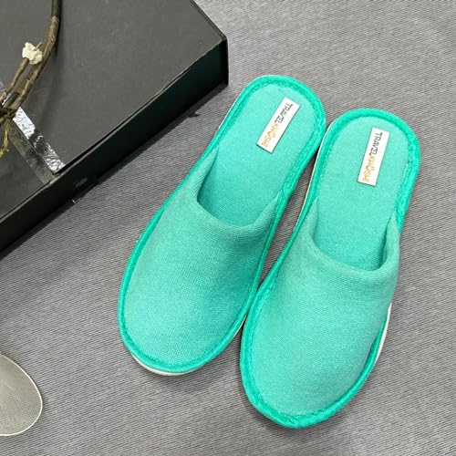 Image of Travelkhushi Soft Comfy Home Slippers For Women & Men For Winter Capet flip flops for Bedroom Indoor Carpet house slides Anti skid Slippers for Winter & Summer