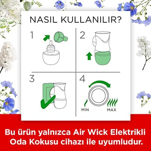 Air Wick Elektrikli Oda Kokusu Yedek Şişe, Temizliğin Esintisi (1 x 3 Adet) - Görsel 7
