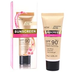 Rose Essence Protective Sunscreen - SPF 90 deeply moisturizing broad-spectrum UVA-UVB sun protection lightweight non-sticky texture