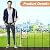 ZXMOTO Decorative Garden Fence 10 Pack 36 Inch (H) X 10 Ft(L),Metal No Dig Fence Animal Barrier for Dog Rabbits,Panel Border Fence Edging for Outdoor Patio Garden Yard (Double-Layer(10pcs), Black)