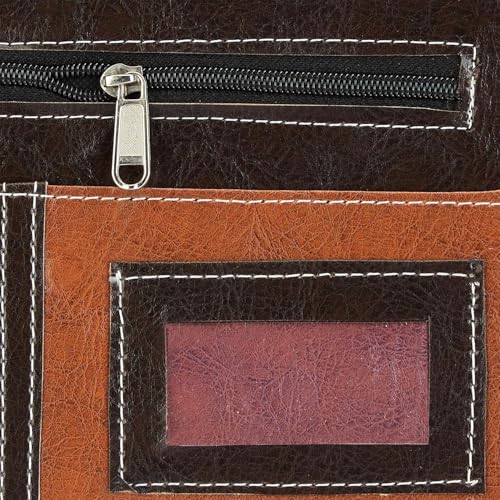 Image of COI Premium Leatherette Folder Water Resistant | Durable | File Folders | Certificate Holde with 20 Thick Leafs (Approx.)