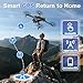ScharkSpark 4K GPS Drone with Camera for Adults with 4.5” HD Screen Controller, Brushless Motor, Includes SD Card, 60-Min Flight Time, Auto Return, Follow Me, Under 249g, Great Gift for Beginner