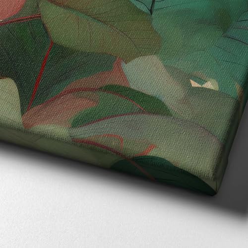 Toile encadrée Jungle Bloom I 50x75 cm décor tropical