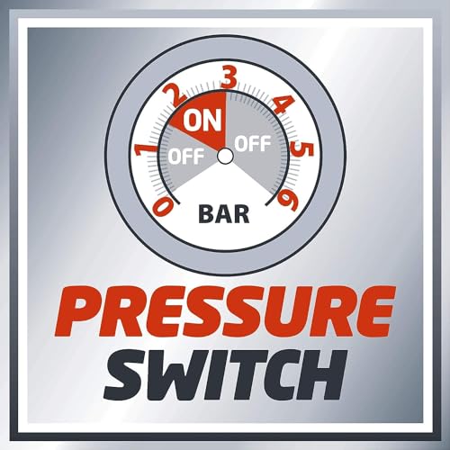 Einhell Hauswasserwerk GC-WW 1250 NN (1200 W, max. 5 bar, 5000 L/h Fördermenge, max. 50 m...