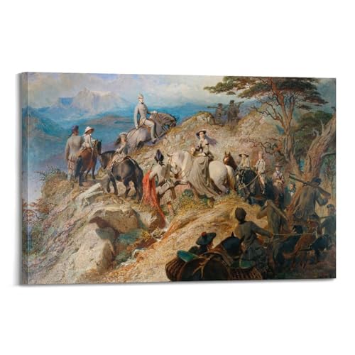 Toile Morning in The Highlands de Carl Haag décoration murale premium
