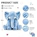 Imagen de Fouvin Elefante de peluche de 60 cm