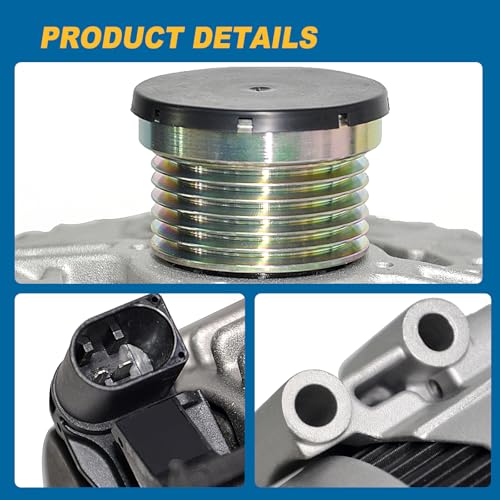 Alternator 12317555926 for BMW 128i 328i xDrive 328xi 528i xDrive 528xi X3 X5, L6 3.0L, 12V 180A OE Replacement with 6-Groove Pulley, Replaces# 12317551256 0121715012 11301 AL0841X by Cheyia - Image 5