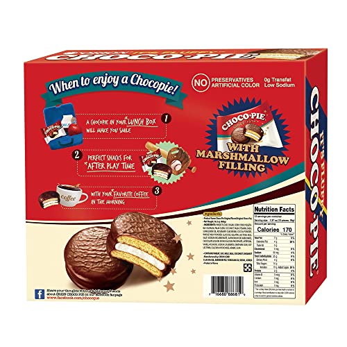 Orion Choco Pie w/ Marshmallow Filling 468g