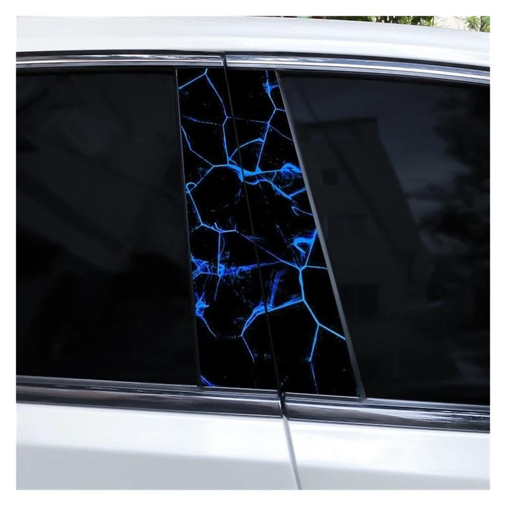 Autocollant montant B de voiture stoppe les rayures de portière DIY