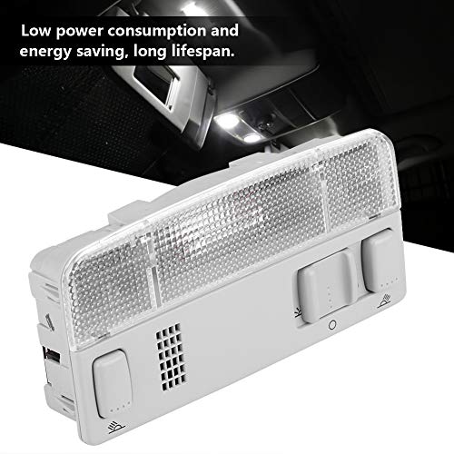 Lámpara de techo interior para coche MK4 recambio OE 1TD947105 gris 6