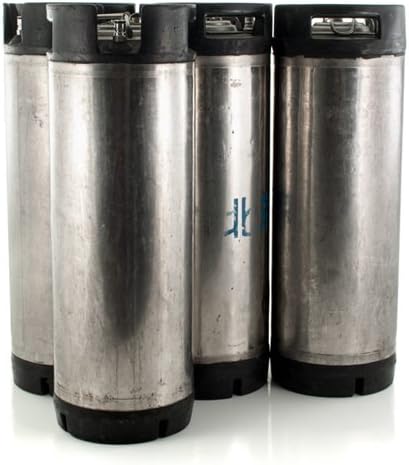 Set of Four 5 Gallon Kegs, Ball Lock (Used)