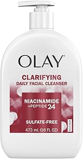 Sponsored Ad - Olay Niacinamide + Peptide 24 Face Wash, Clarifying, Sulfate-Free, 16 oz
