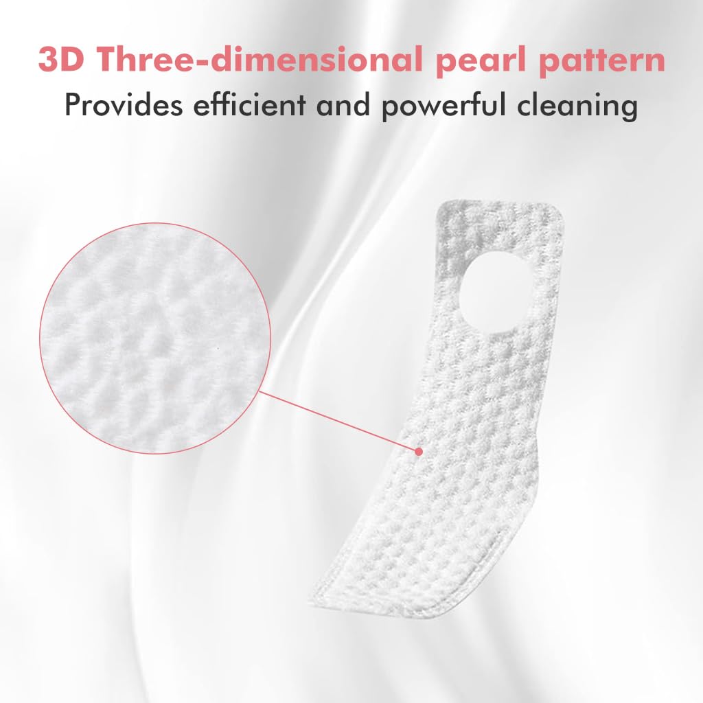 SNOWIE SOFT® 30Pcs Baby Teeth Cleaning Wipes Gum Friendly, Soft Finger-Cot Design with Anti-Slip Loop 30 Individually Sealed Wipes for Babies 0-24 Months Baby Oral Care Essentials 4 51F1gO94hvL. SL1024