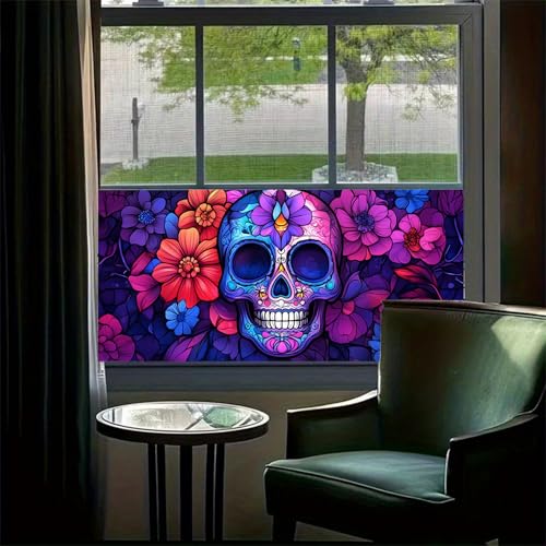 Vinilo decorativo HOMETITUTE 100x45 cm Día de Muertos miniatura 2
