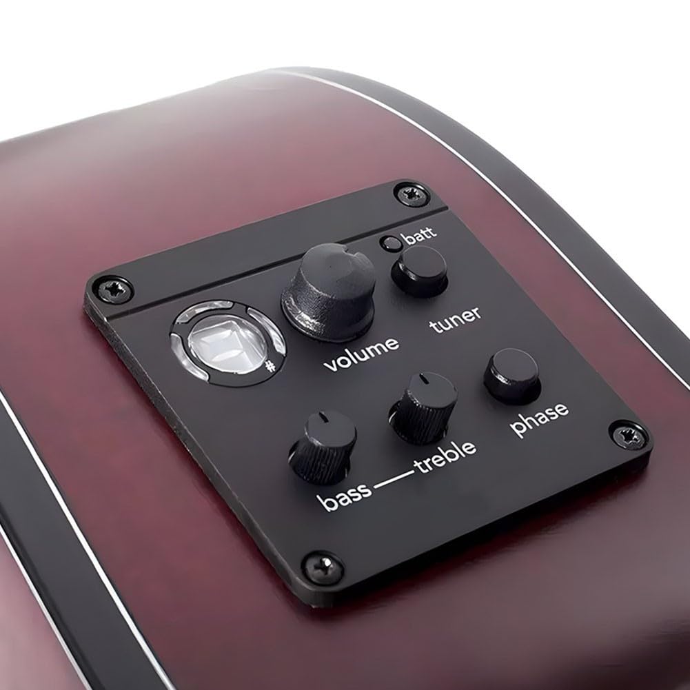 Guitar Preamp Piezo Pickup, Folk Guitar Pickup Acoustic Guitars for ISYS EQ Preamp System for Acoustic Guitar Amp