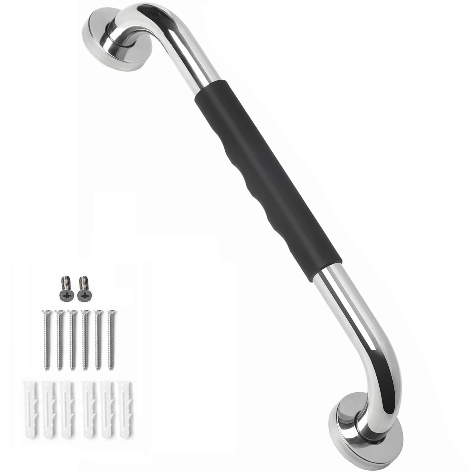 Grab Rails for Bathroom 1 Set Shower Grab Bar Home Bathroom Balance Handle Bath Safety Assist(30cm)