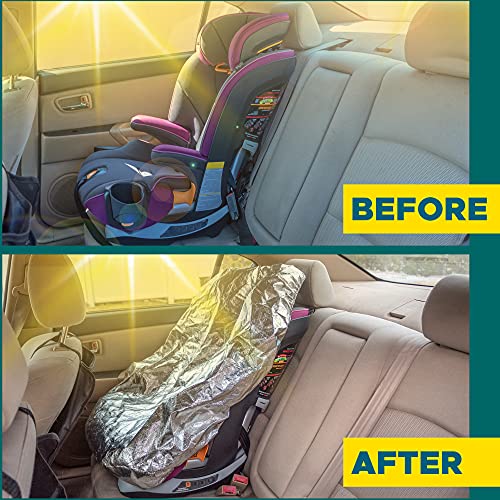 image for EcoNour Baby Seat Sunshade Cover | UV Rays Protector, Blocks Out Heat 