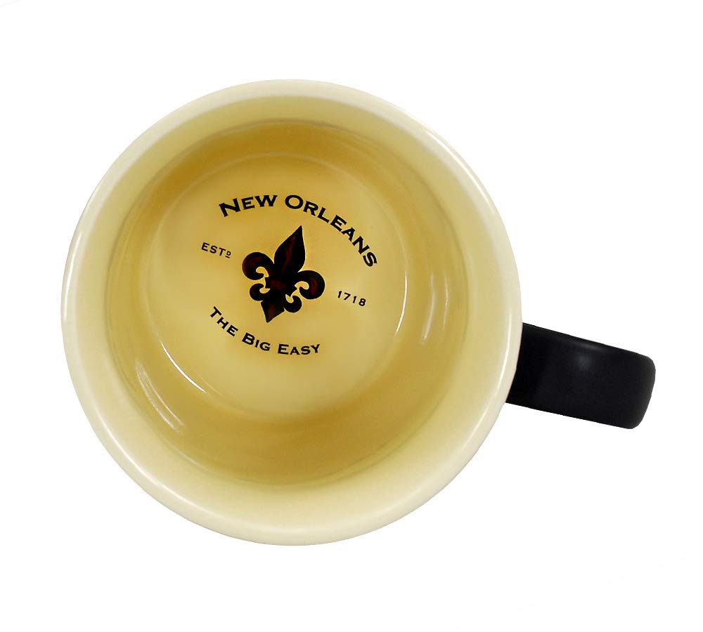 Amazon.com | Americaware New Orleans 18oz. Emblem Coffee Mug: Coffee Cups &  Mugs