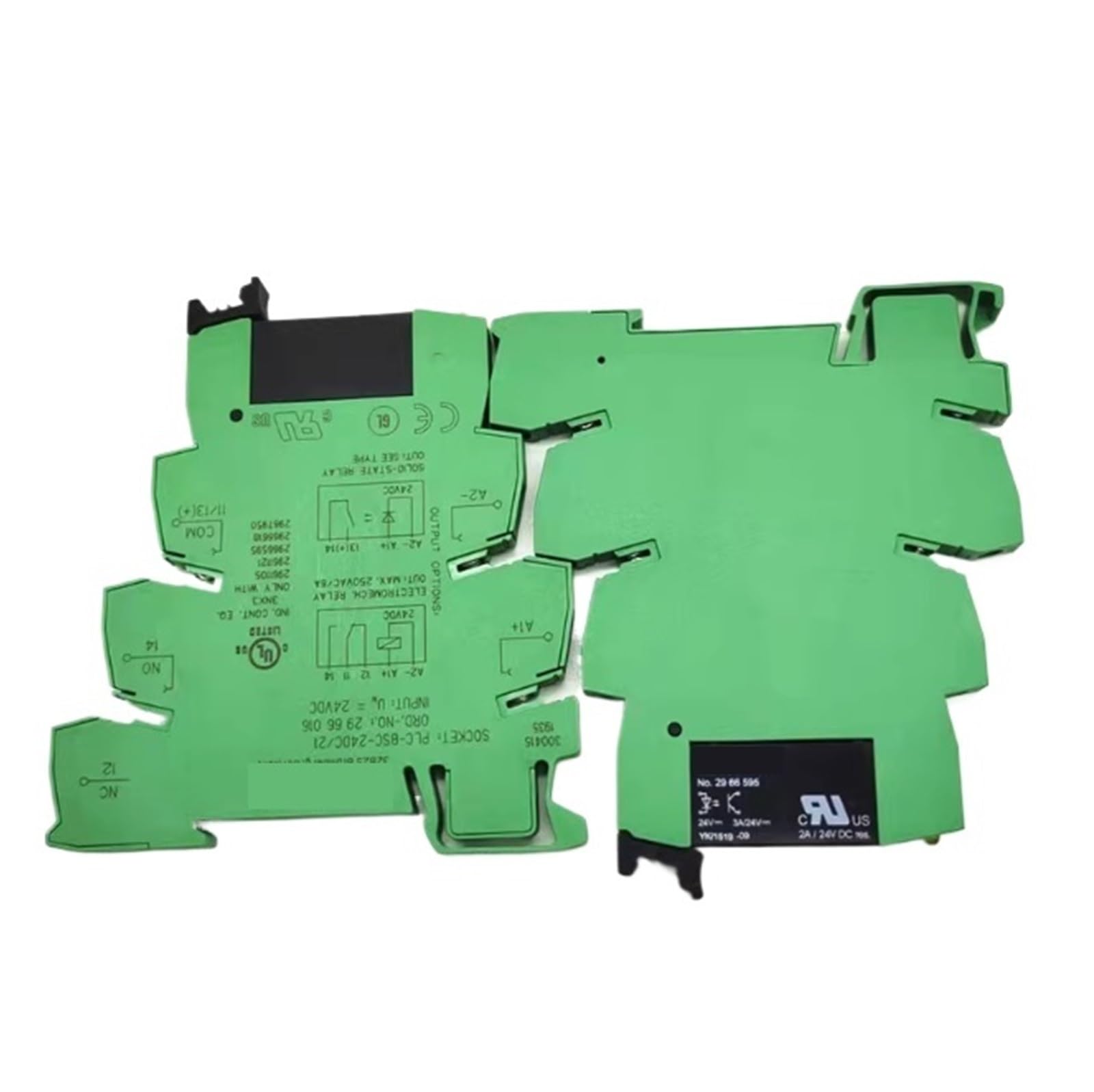 ZVQYSGIW 1pcs PLC-BSC-24DC/21 Contact Relay 2961105 2961121 2961118 2966595 2967950(No.2967950 2966016)