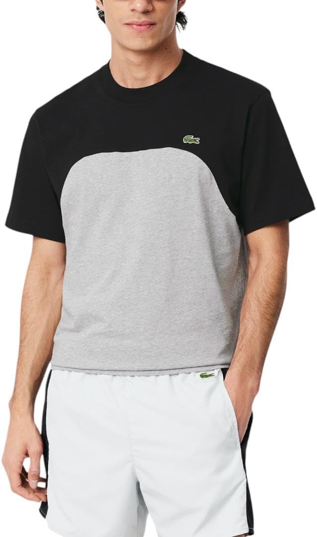 Lacoste Men's Cotton Jersey Colorblock T-Shirt