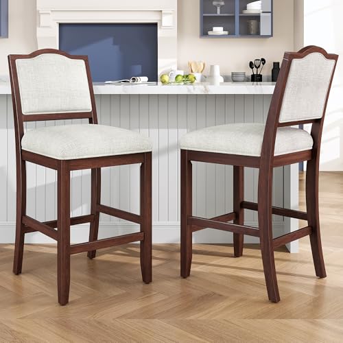Merax Farmhouse Counter Chairs