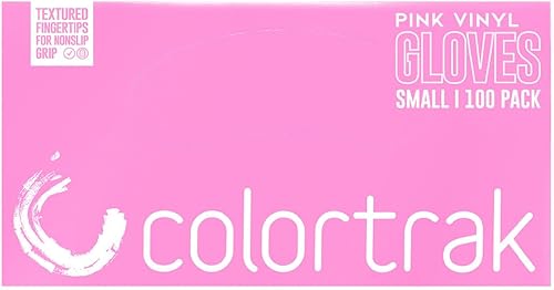 Miniatura 6 de Colortrak Guantes desechables de vinilo sin polvo, de un solo uso, sin látex