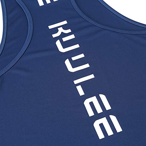KUULEE Mannen Gym Tank Top Stringer Fitness Tshirt Functionele Sport Shirt Kleding Bodybuilding Training Shirt Mouwloos Vest Spier Shirt - Image 6