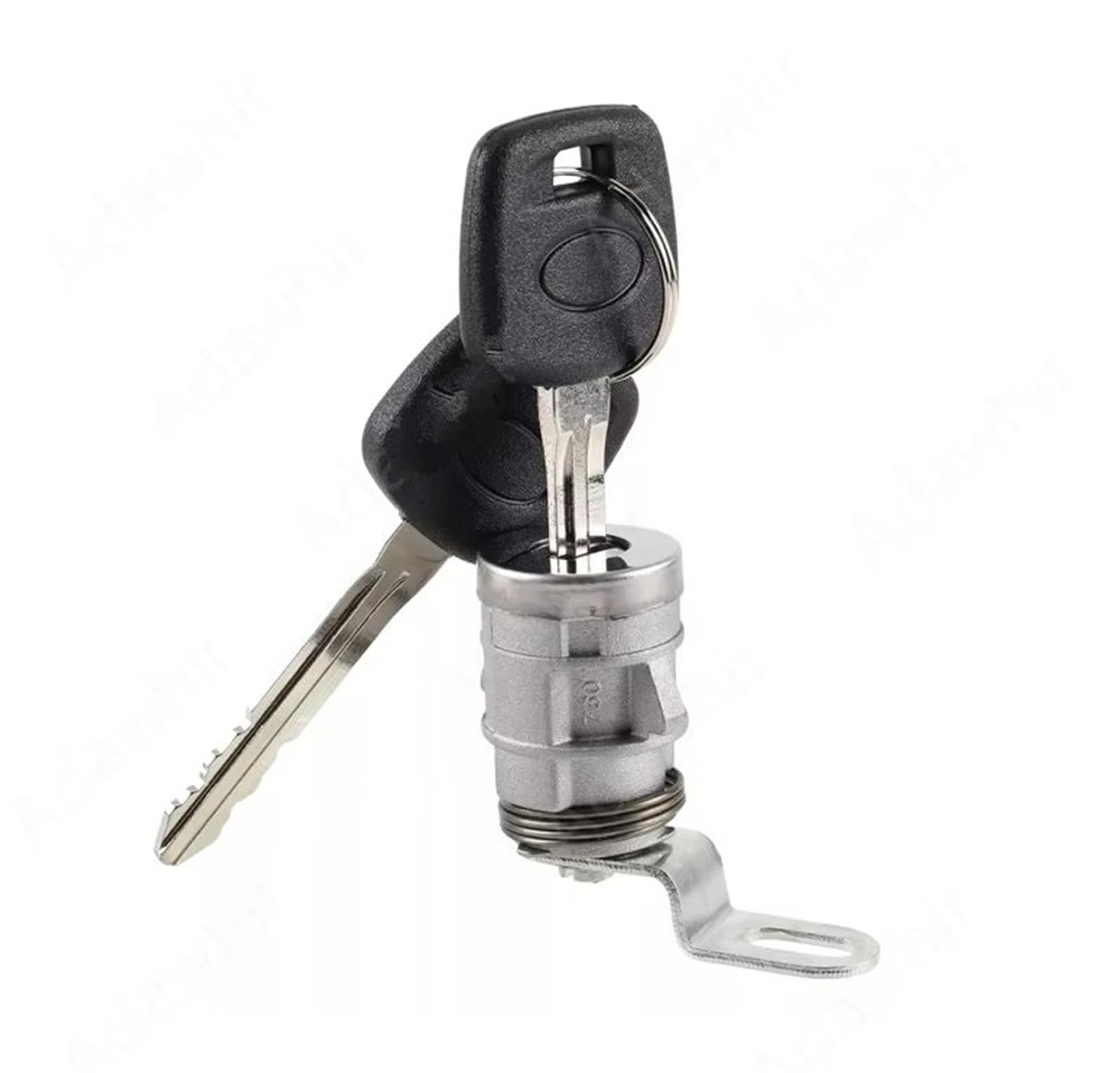 Compatible with Toyota for Tundra 2014-2019 2020 2021 for Tacoma 69055-0C030 Tailgate Boot Lock Door Lock Cylinder with Keys Rear Door Lock Cylinders Tailgate Latch
