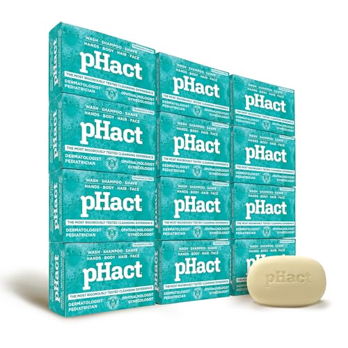 Image of Andrew Lessman ProCaps pHact Unscented Cleansing Bar 4.25 oz (12 Pack)
