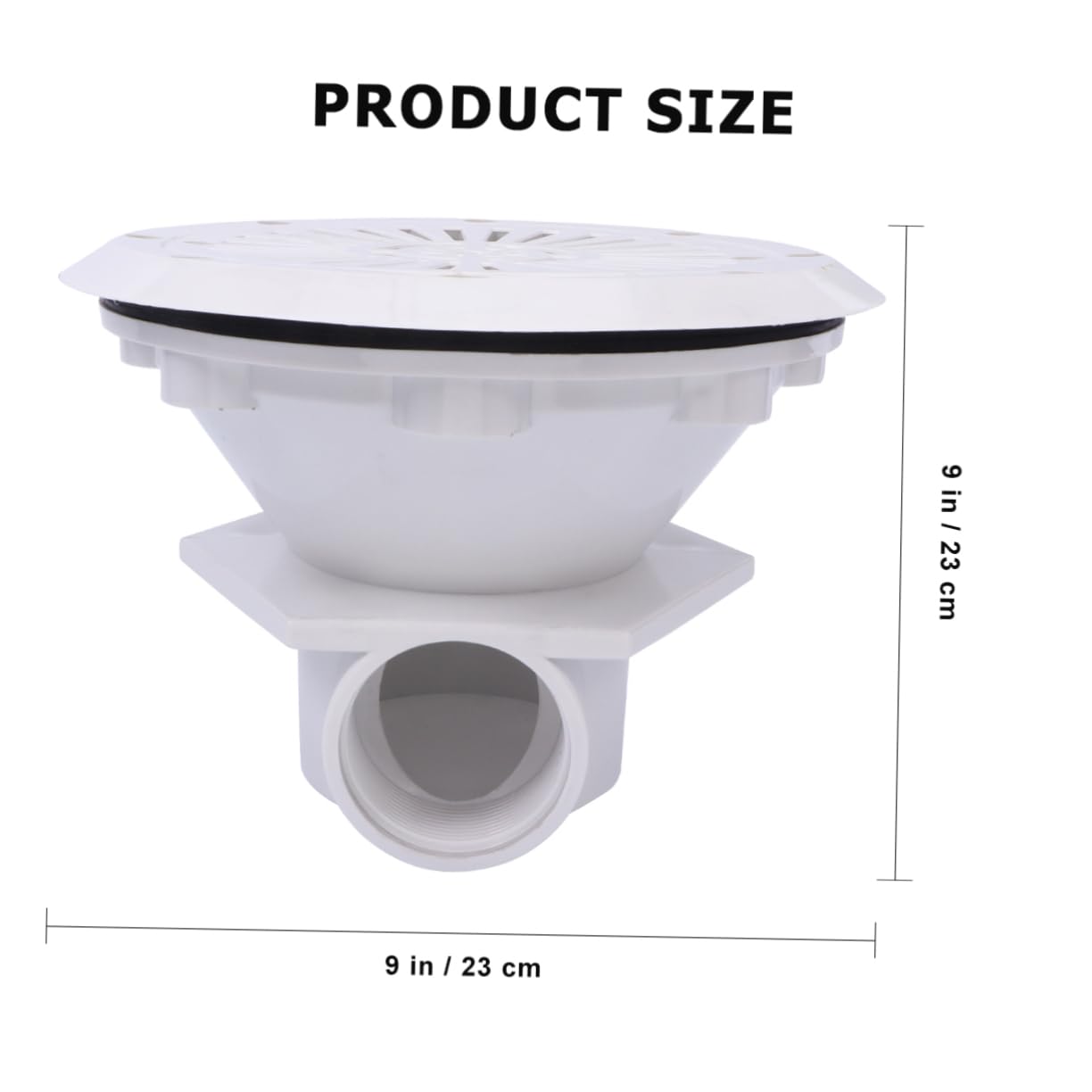 TOYANDONA 1 Pieza Desagüe Principal para Piscina In Ground Accesorio de Drenaje Eficaz para Instalación y Compatible con Mayoría de Estándar
