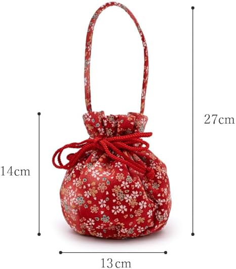 七五三 七歳 女児 草履バッグセット 巾着 21㎝ 日本製 赤 NO33582