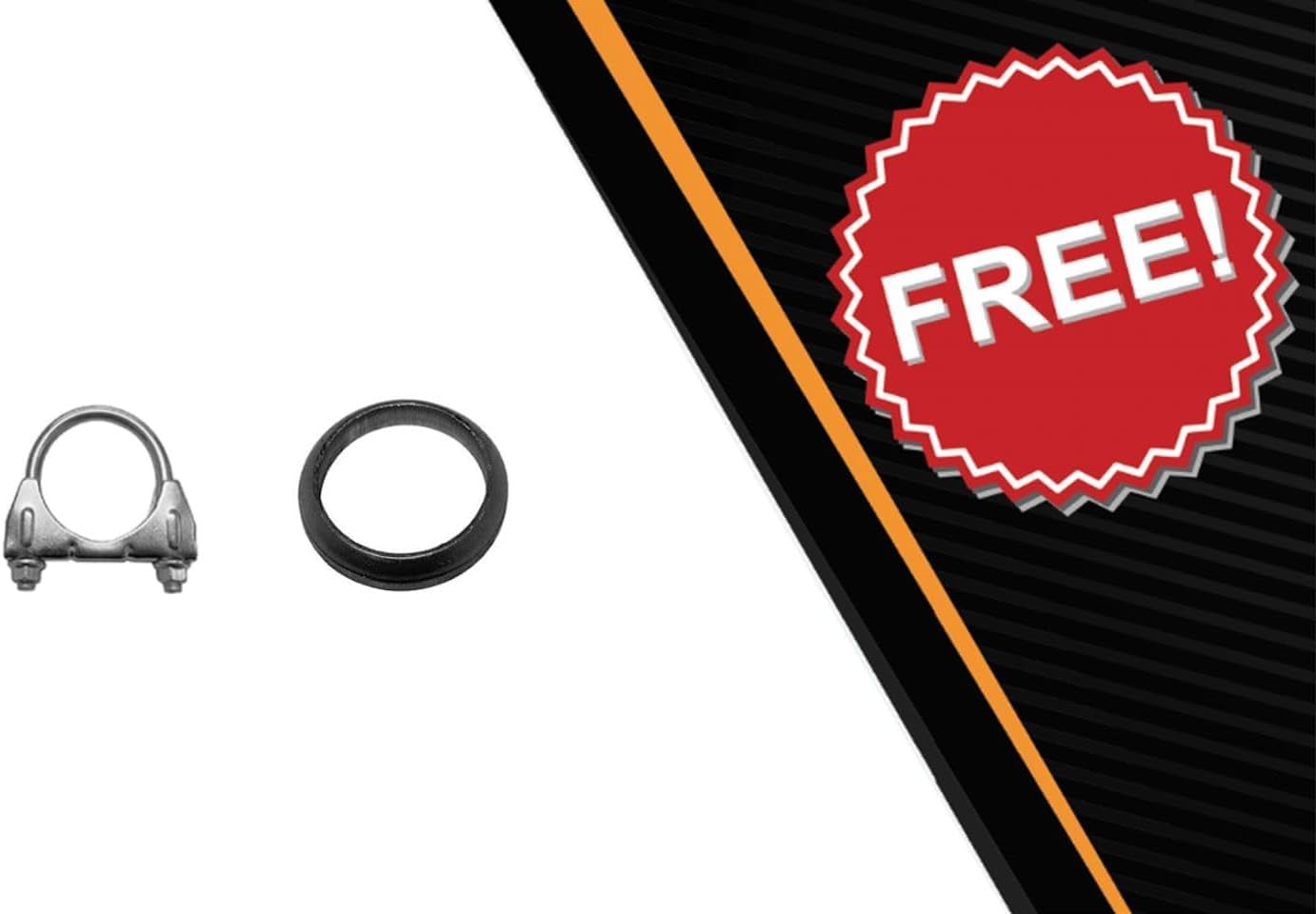 Exhaust Extension Pipe Compatible for 2011-2020 Jeep Grand Cherokee 3.6L | Stainless Steel | Northeastern Exhaust | Free Gasket and Clamp Included | Direct-Fit Replacement