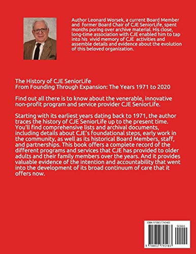 The History of CJE SeniorLife