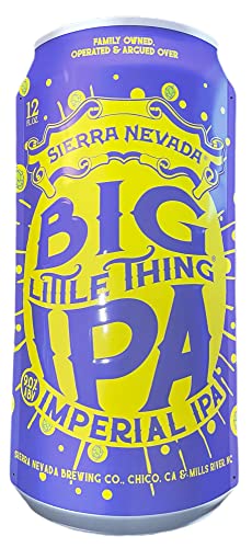 Sierra Nevada Big Little Thing Ipa Imperial Ipa Purple Can Shaped / Curved | 24.25" X 11.25" #TOP11