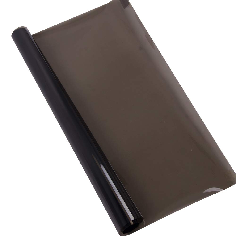 Laminas para Tintar Lunas Coche 4mil/0.1 mm Película de Tinte la Ventana del Lado automóvil UVA Prueba PELÍCULA DE Nano CERÁMICA 99% Reducción Calor protección Solar Adhesiva 0.5x6m