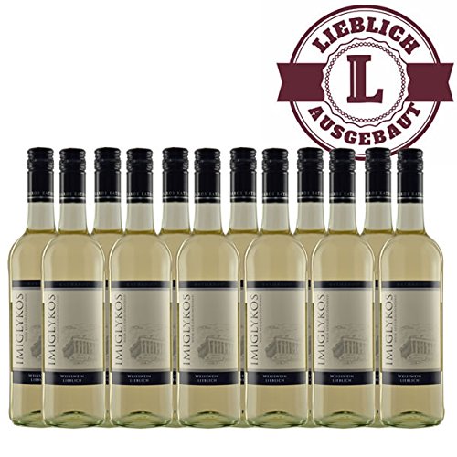 Preisvergleich Produktbild Weißwein Griechenland Imiglykos Katharos lieblich (12x0,75l)