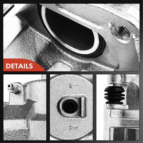 A-Premium Disc Brake Caliper Assembly with Bracket Compatible with Select Chevy and Pontiac Models - HHR 2006-2011 2.2L/2.4L, Malibu 2004-2008, G6 2006-2008 - Front Right Passenger Side by A-Premium - Used condition - Image 7