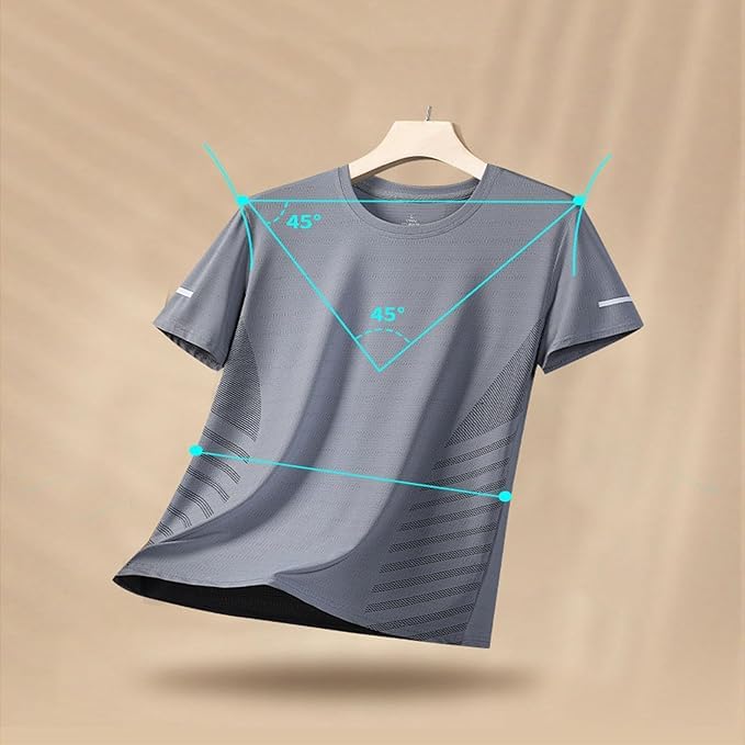 Camisetas de entrenamiento para hombre, de secado rápido, atléticas, para correr, absorben la humedad, ligeras, deportivas — view 3